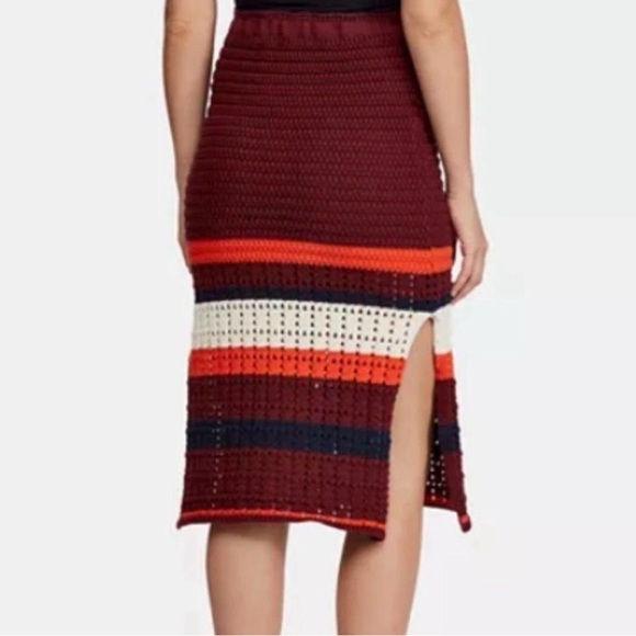 Free People Far from Here Crochet Midi Skirt - Picture 6 of 16